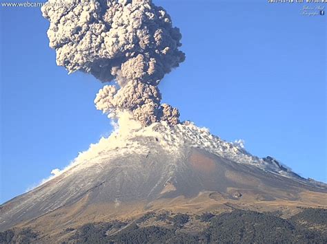 Volcán Popocatépetl @Popocatepetl_MX | Twitter