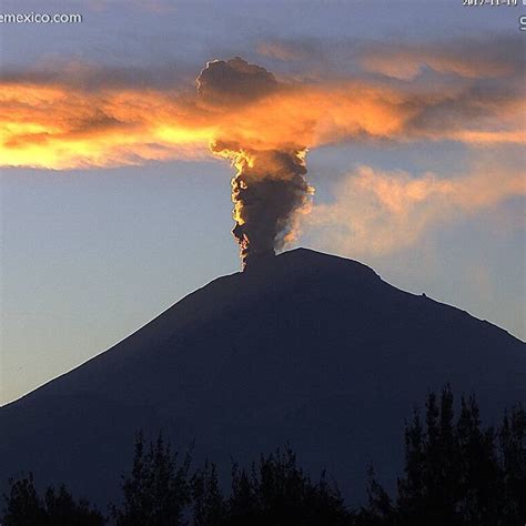 Volcán Popocatépetl  @Popocatepetl_MX  | Twitter