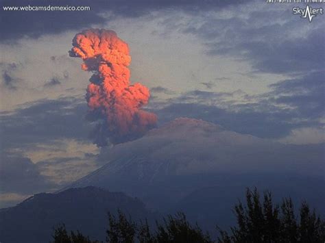 Volcanic unrest: Popocatepetl  Mexico , Sinabung ...