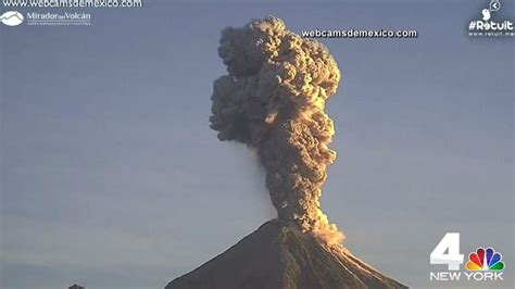 Volcano Erupts in Mexico | NBC New York