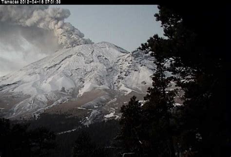 Volcano Popocatepetl, Mexico