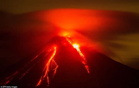 Volcanoes erupt in Mexico, Chile and Indonesia while a ...