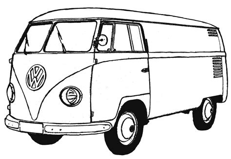 Volkswagen Bus Clipart  54+