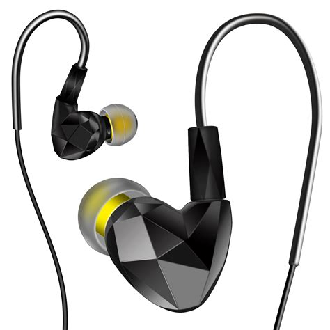 Vots DQ100 In Ear Earphones Double Unit HIFI Headphones ...