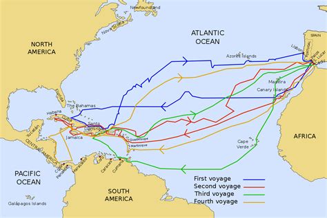Voyages of Christopher Columbus   Wikipedia