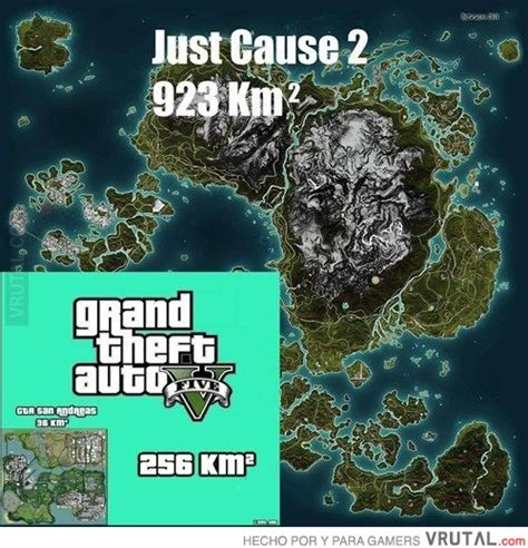 VRUTAL / ¿Crees que el mapa de GTA V es grande? Espera a ...