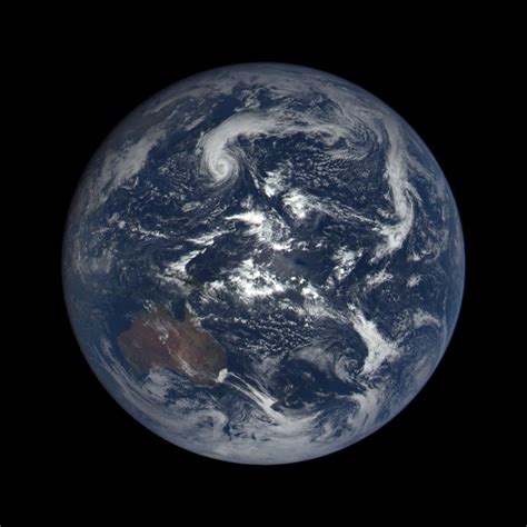 vue satellite de la terre