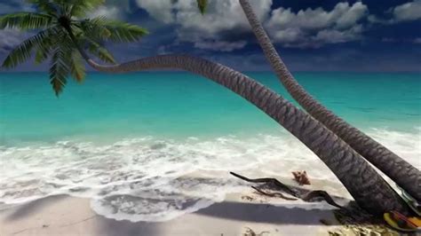 Waiting For Someone   The Beach   3D Screensaver   New Age ...