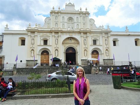 Walking the streets of the  ancient  capital of Guatemala ...