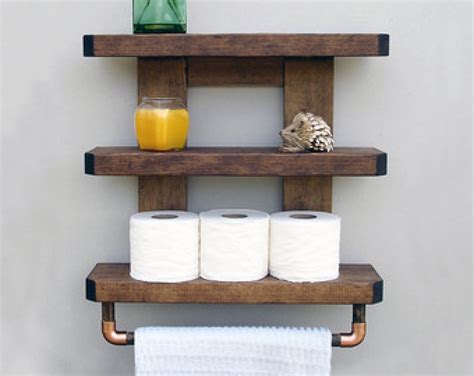 Wall Shelves: Wood Shelves For Bathroom Wall Wood Shelves ...