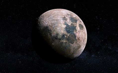 Wallpaper Moon, Lunar craters, 4K, Space, #6193