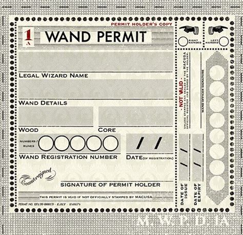Wand permit | Harry Potter Wiki | Fandom powered by Wikia