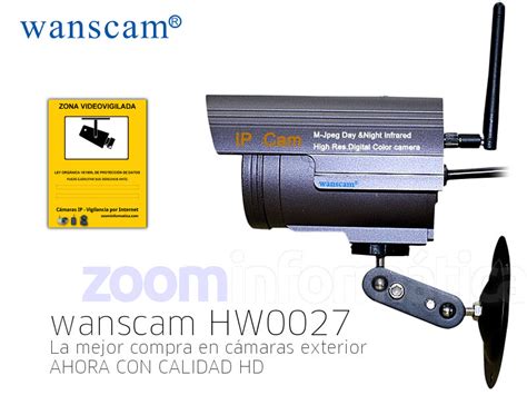 Wanscam HW0027   Calidad HD   Ranura para memoria ...
