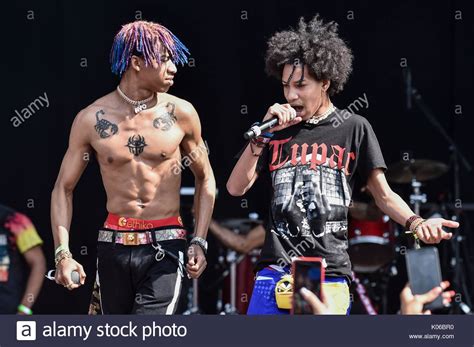 Wantagh, NY, USA. 20th Aug, 2017. Ayo & Teo on stage for ...