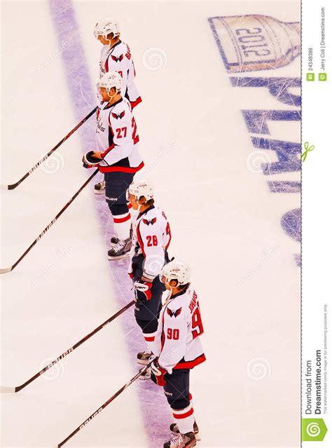 Washington Capitals NHL Hockey Editorial Stock Photo ...