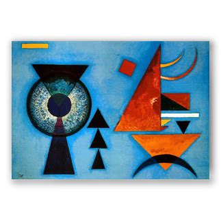 Wassily Kandinsky, obras de arte colorido.