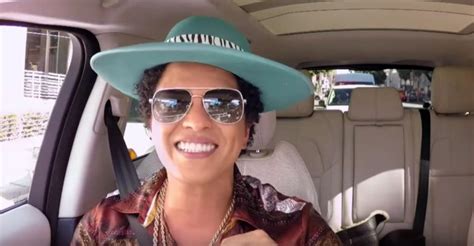 Watch Bruno Mars Sing Hits On “Carpool Karaoke” With James ...