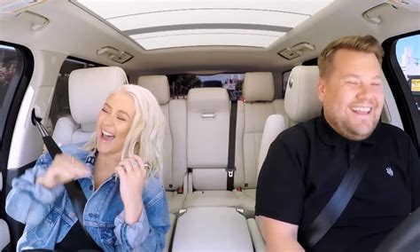 Watch Christina Aguilera s Carpool Karaoke with James Corden