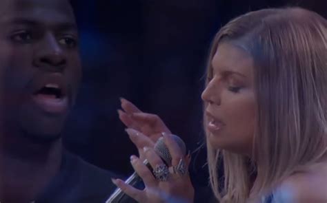 Watch Fergie Butcher The US National Anthem At The NBA All ...