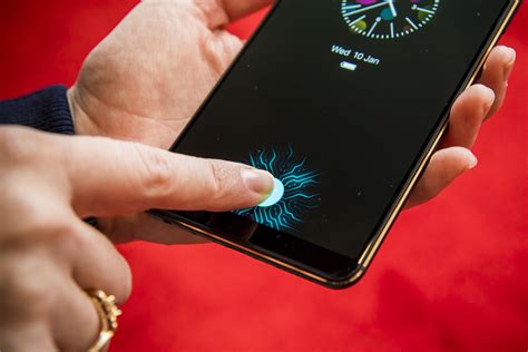 We tried world s first in screen fingerprint reader at CES ...