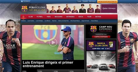 Web FC Barcelona   FC Barcelona