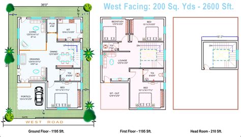 West facing house plans images   Home design and style