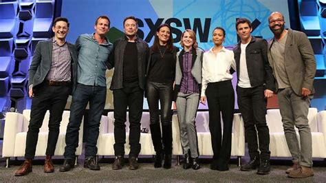 Westworld Cast and Crew, Elon Musk at SXSW 2018 Panel
