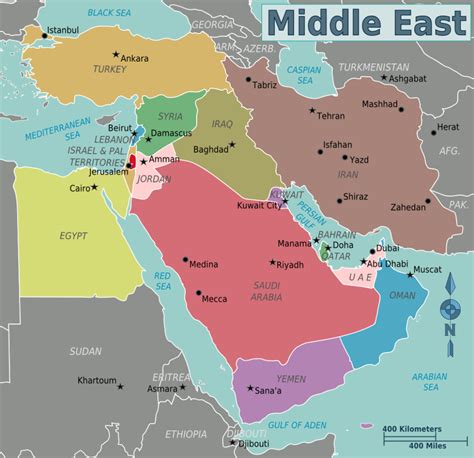 What Countries are in the Middle East | List of Middle ...