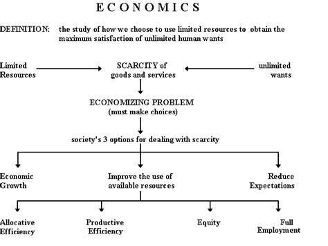 What is Economics?   Scarcity and the 5 Es