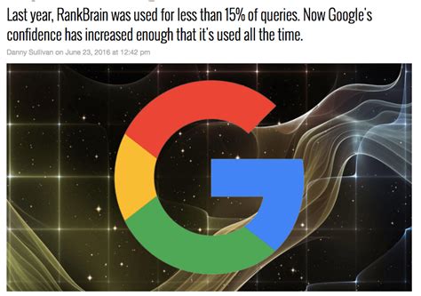 What Is Google RankBrain and Will It Replace Backlinks?