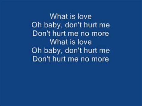 What Is Love Song Lyrics   YouTube