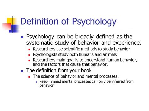 What is Psychology? Definition of psychology   ppt video ...