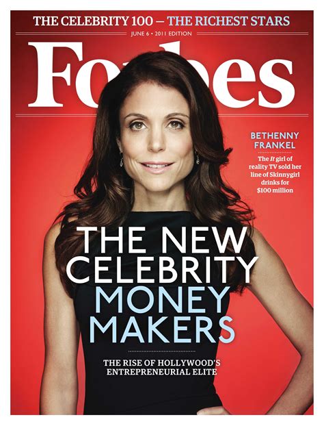 What s Bethenny Frankel Doing On The Cover Of Forbes?