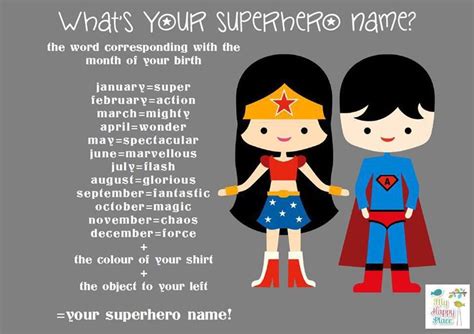 What s your Super Hero name? | Quotes | Pinterest | Memes