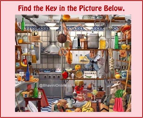 WhatsApp Picture Riddle: Find the Key in The Image ...