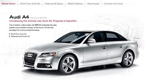 Wheels Weekly: New B8 Audi A4 on US Official website!