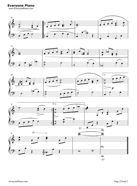 Where is Love Oliver Stave Preview 2  Free Piano Sheet ...