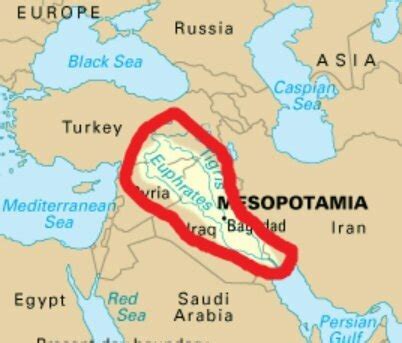 Where is Mesopotamia located?   Quora