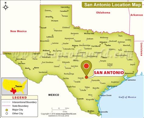 Where is San Antonio, Texas | Where is San Antonio Located ...
