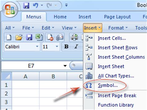 Where is the Check Mark Symbol in Excel 2007, 2010, 2013 ...