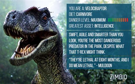 Which  Jurassic Park  Dinosaur Are You?   Quiz   Zimbio