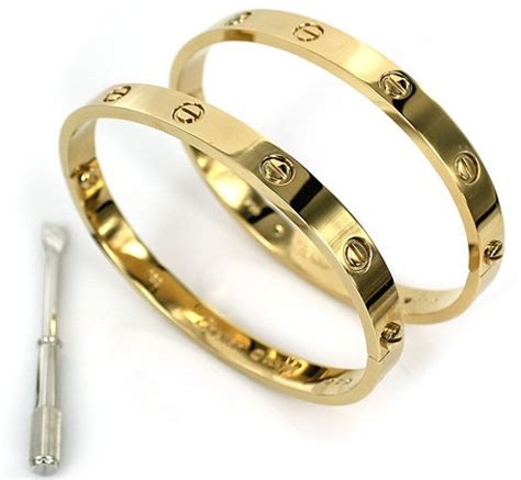 White Gold Bracelets: Cartier Love Bracelet Men