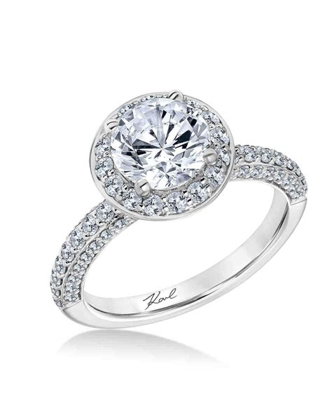 White Gold Engagement Rings | Martha Stewart Weddings