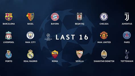 Who is in the Champions League round of 16?   UEFA ...