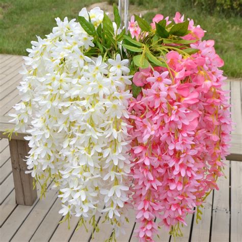 Wholesale Plants Wisteria Hang Silk Flowers Artificial ...