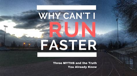 Why Can’t I Run Faster? – Train with Purpose. Race with Heart