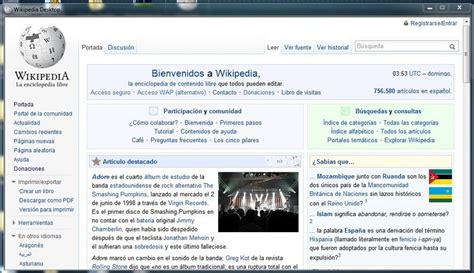 Wikipedia Desktop   Descargar Gratis