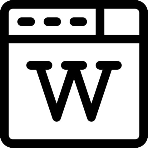 Wikipedia   Iconos gratis de ordenador