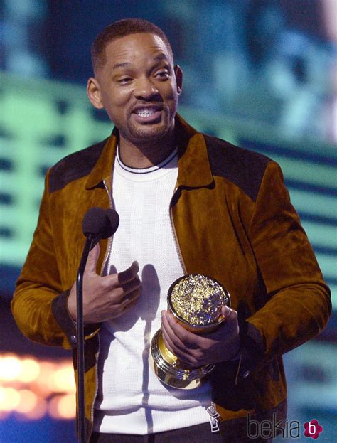 Will Smith recogiendo su Premio MTV Movie Awards 2016 ...