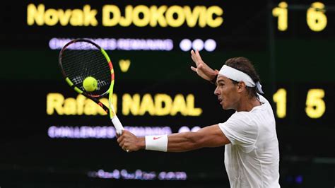 Wimbledon 2018: Djokovic   Nadal: semifinal de Wimbledon ...
